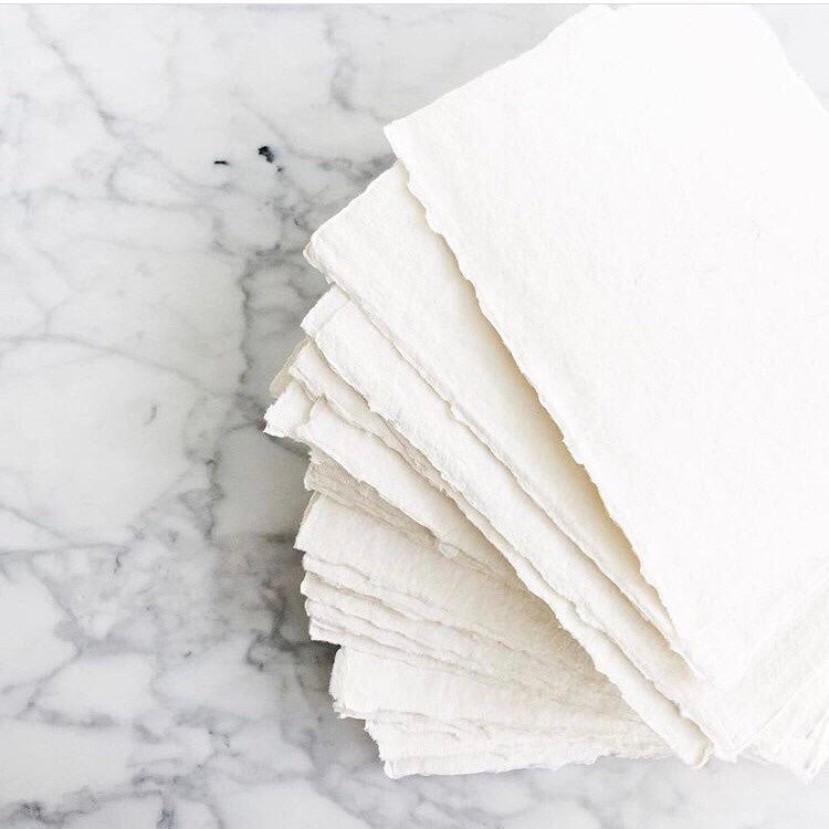 Handmade cotton rag paper | 5.25 Square – Fabulous Fancy Pants